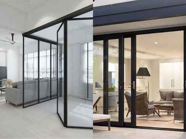 Aluminium folding door jakarta pusat